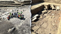 Construction workers clearing old bombs unexpectedly find 'important' ancient sanctuary Church Find