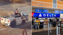 Intruder breaches airport security, takes stolen tarmac vehicle on reckless rampage Church Find