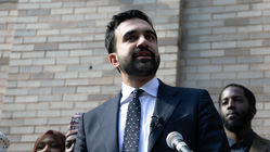 Mamdani, touting RI socialist's victory, answers question of 'What is the Democratic Party?' Church Find