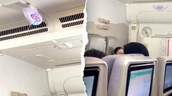 Water pours from plane ceiling, drenching passengers midflight in startling viral video Church Find
